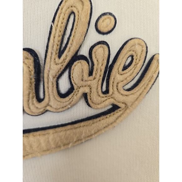 Vintage Abercrombie & Fitch Sweatshirt Mens Medium White Full Zip 2000s - Picture 3 of 6